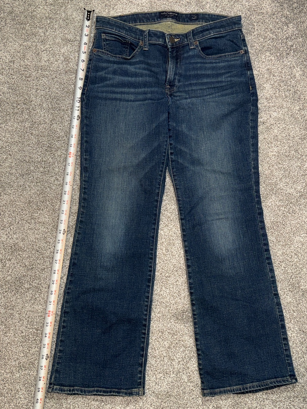 Lucky Brand Women's Dark Blue Flare Jeans